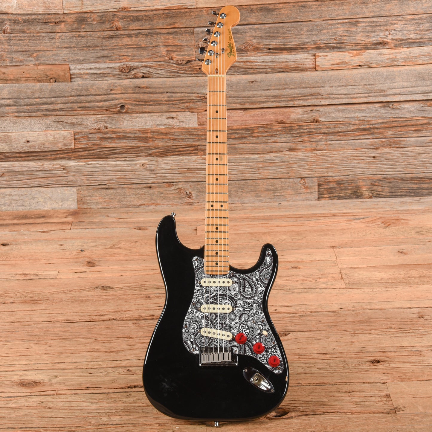 Fender Stratocaster Black 1989 Electric Guitars / Solid Body