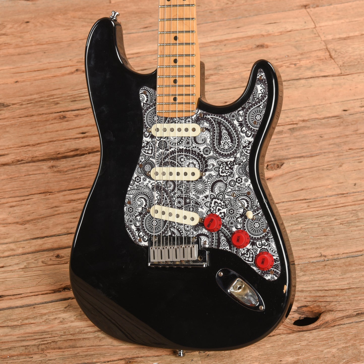 Fender Stratocaster Black 1989 Electric Guitars / Solid Body