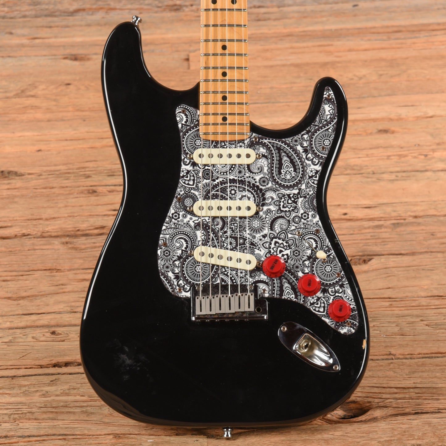 Fender Stratocaster Black 1989 Electric Guitars / Solid Body