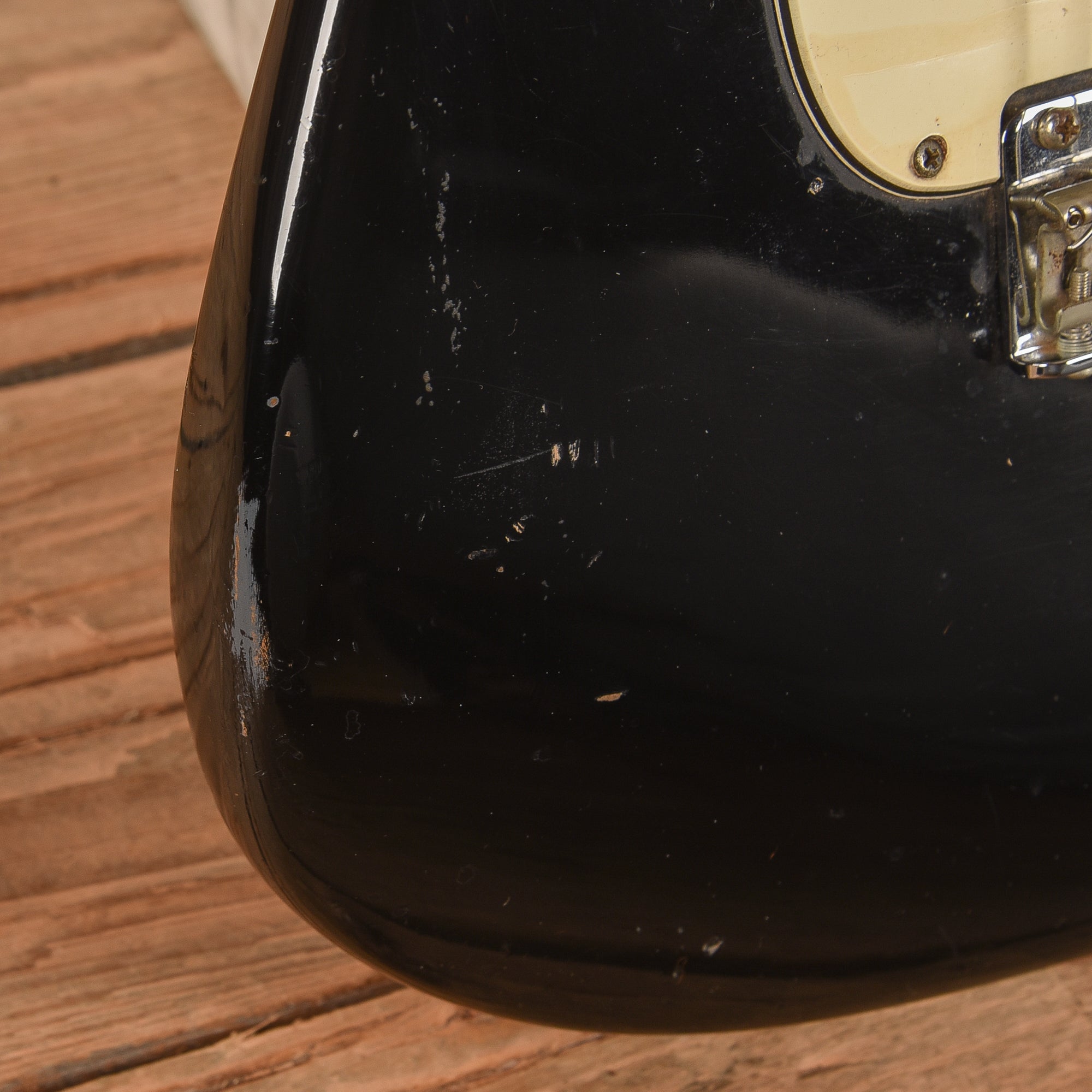 Fender Stratocaster Black Refin 1969 Electric Guitars / Solid Body