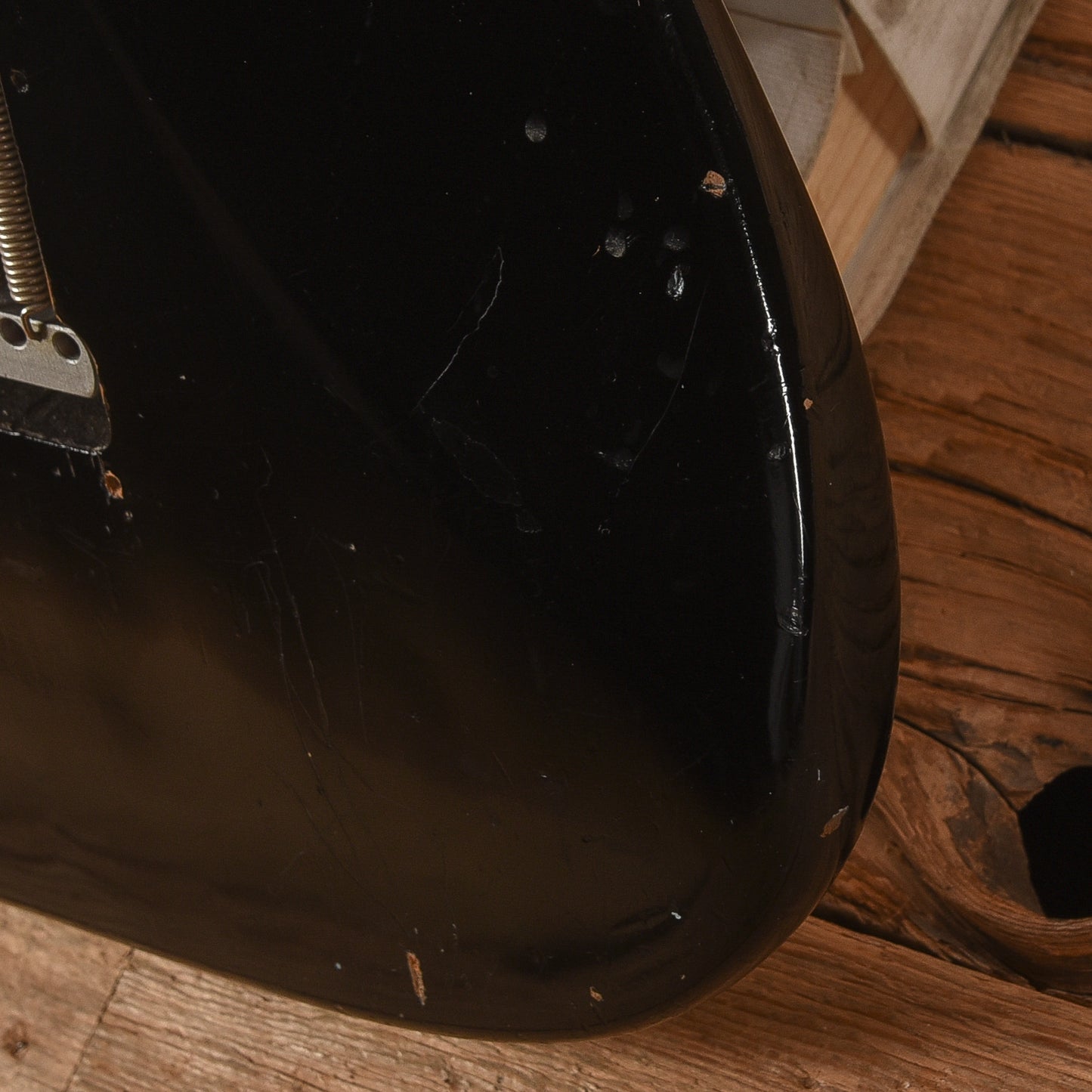 Fender Stratocaster Black Refin 1969 Electric Guitars / Solid Body