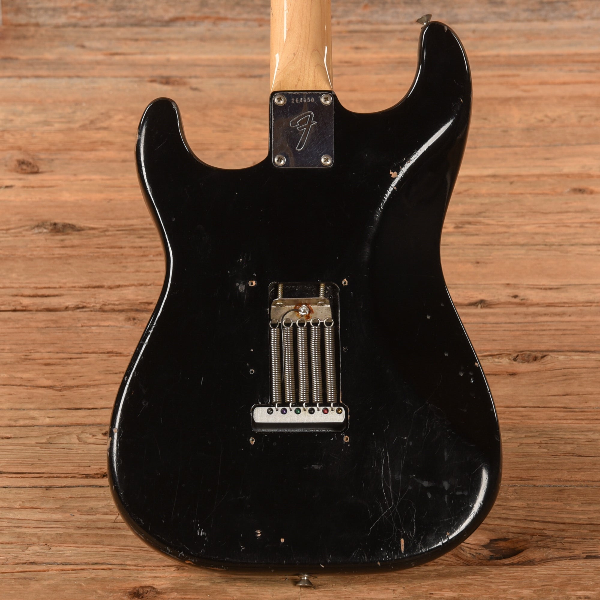 Fender Stratocaster Black Refin 1969 Electric Guitars / Solid Body