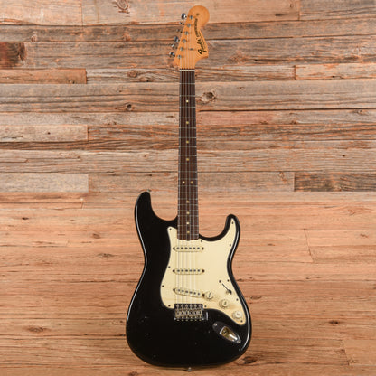 Fender Stratocaster Black Refin 1969 Electric Guitars / Solid Body