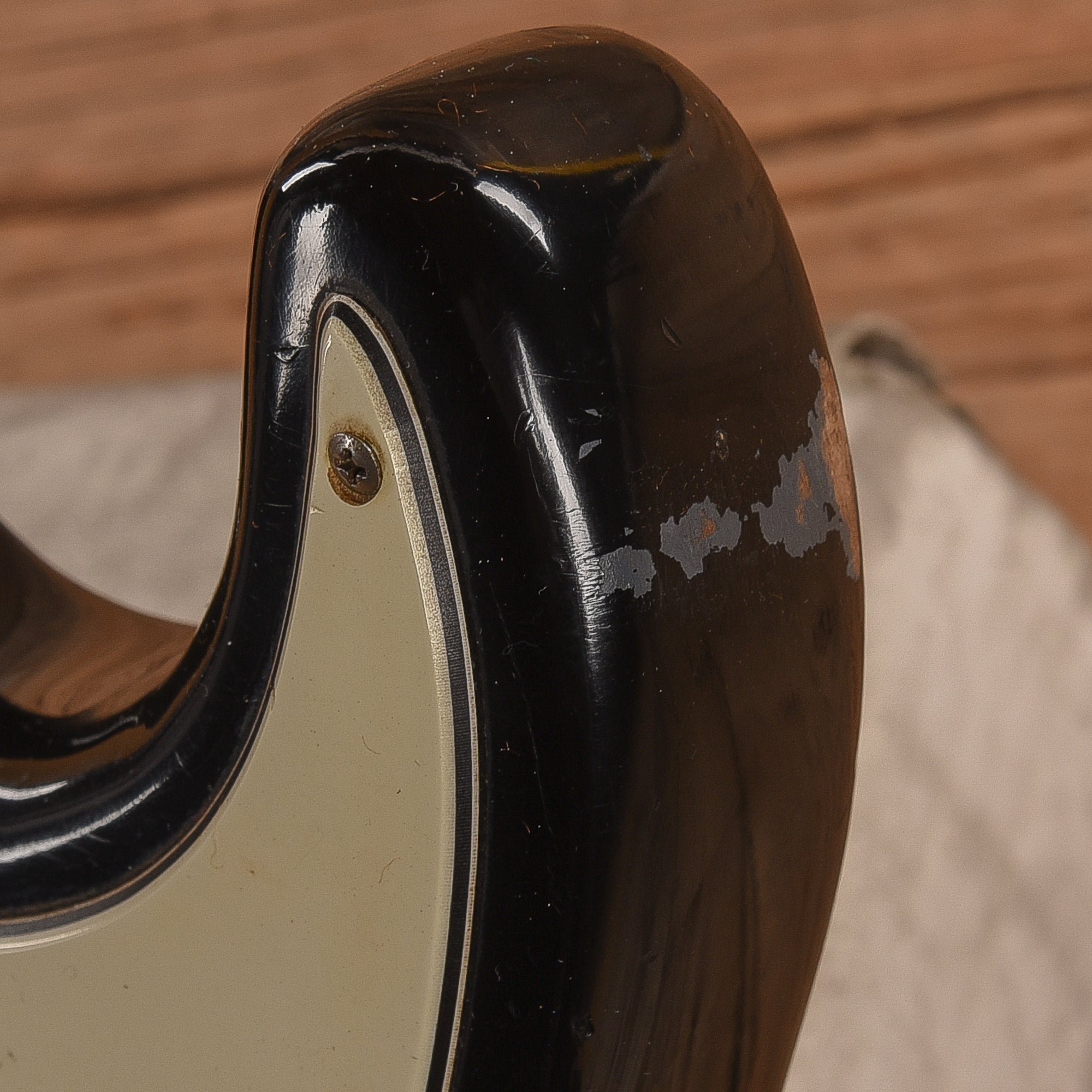 Fender Stratocaster Black Refin 1969 Electric Guitars / Solid Body