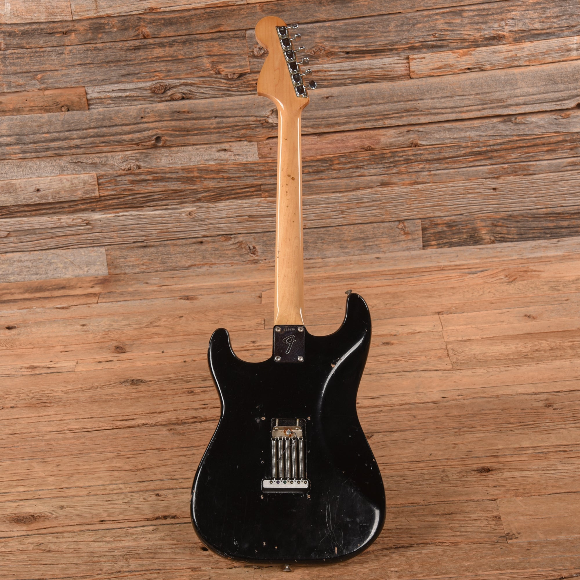 Fender Stratocaster Black Refin 1969 Electric Guitars / Solid Body