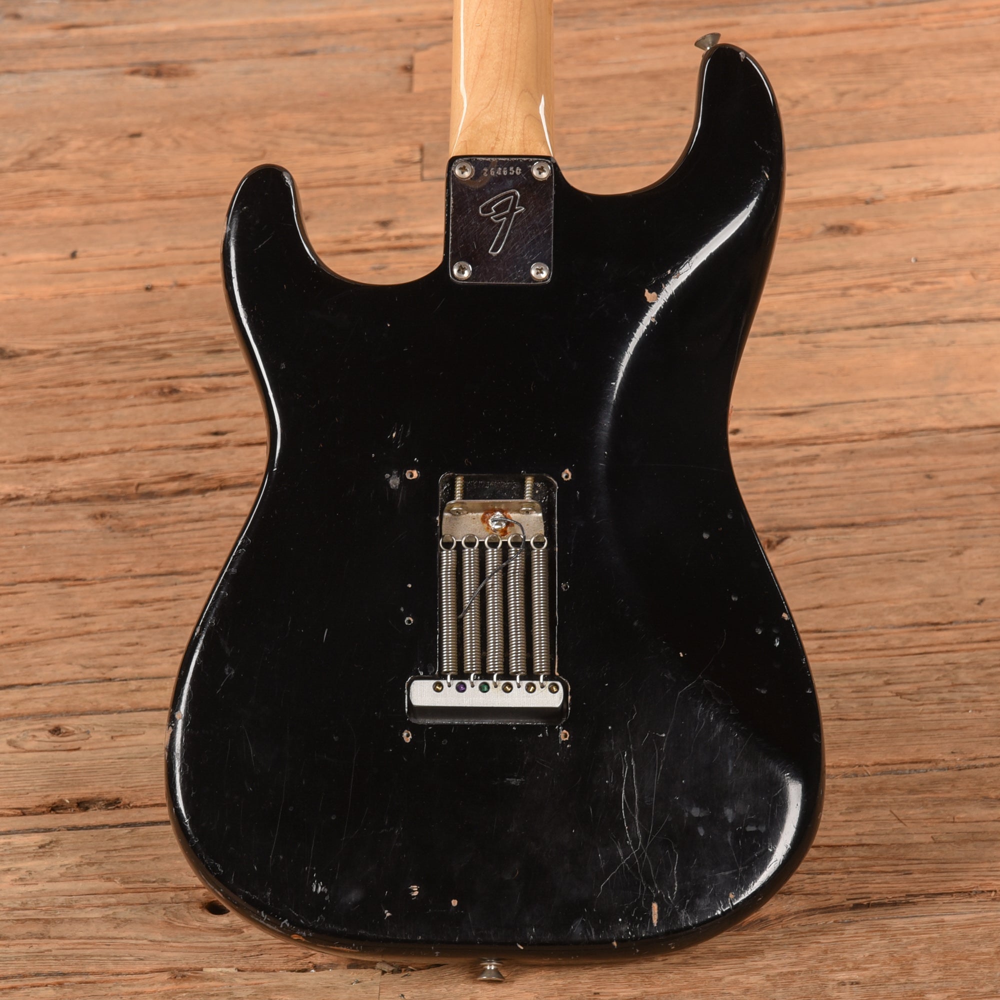 Fender Stratocaster Black Refin 1969 Electric Guitars / Solid Body