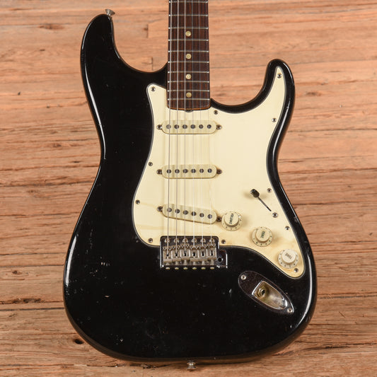 Fender Stratocaster Black Refin 1969 Electric Guitars / Solid Body
