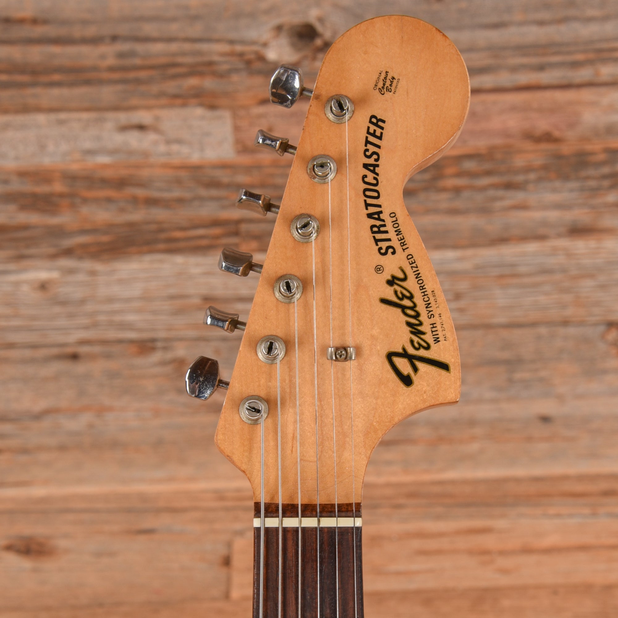 Fender Stratocaster Black Refin 1969 Electric Guitars / Solid Body