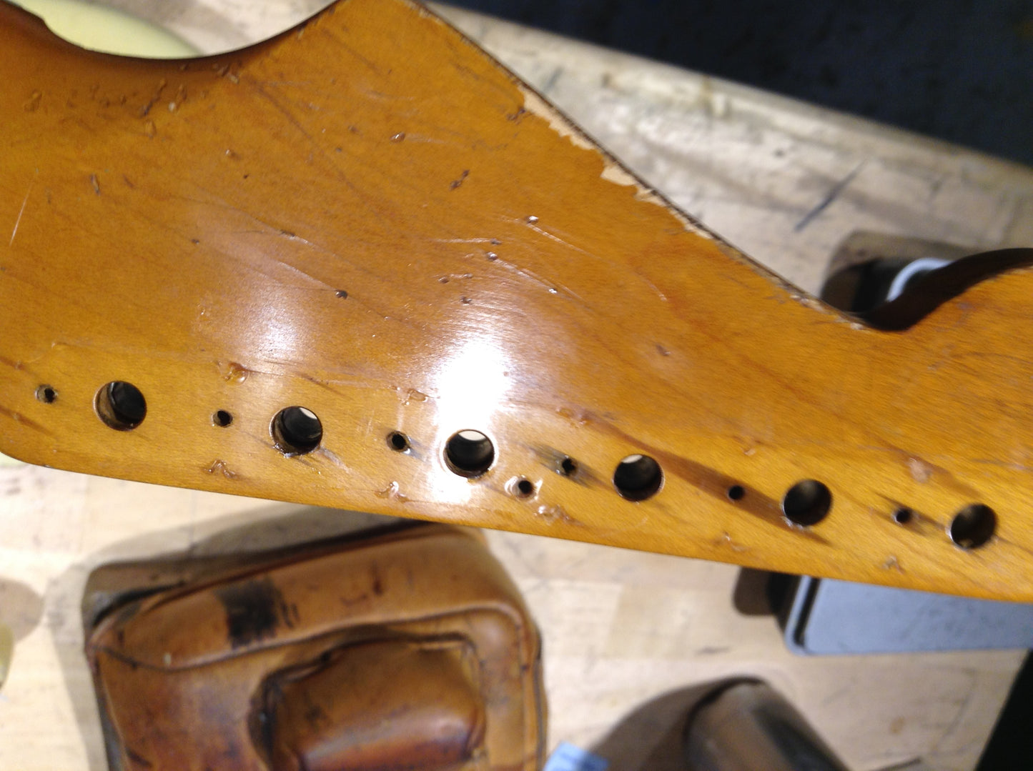 Fender Stratocaster Blonde 1958 Electric Guitars / Solid Body