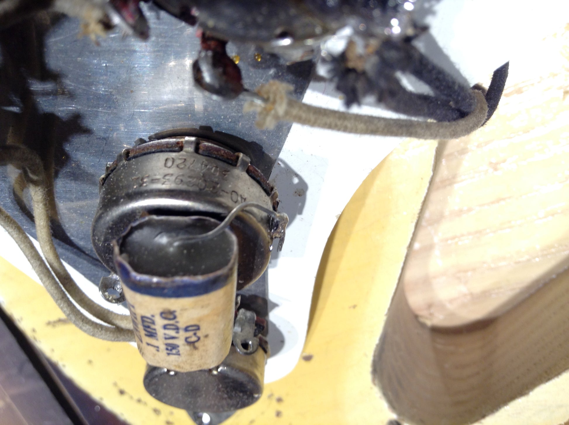 Fender Stratocaster Blonde 1958 Electric Guitars / Solid Body