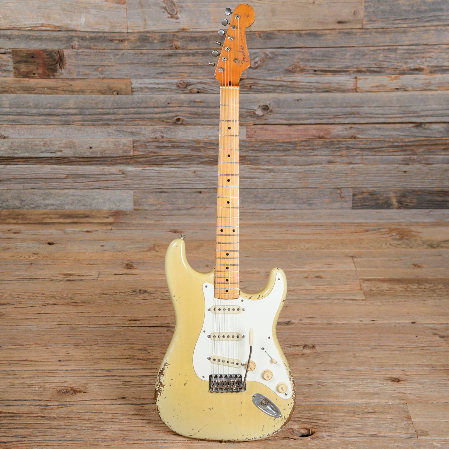 Fender Stratocaster Blonde 1958 Electric Guitars / Solid Body