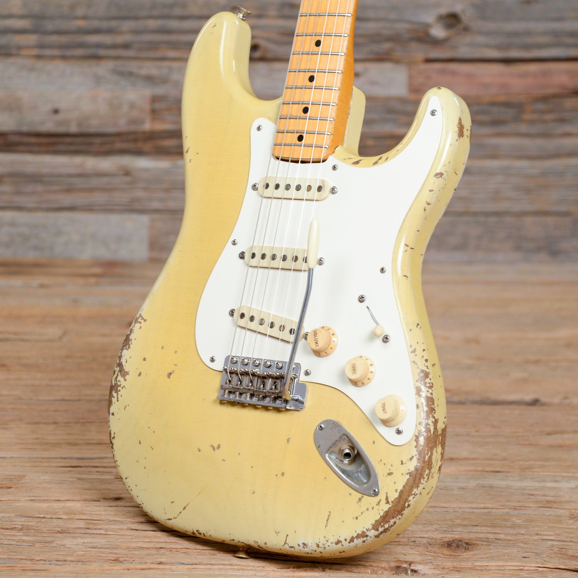 Fender Stratocaster Blonde 1958 Electric Guitars / Solid Body