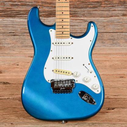 Fender Stratocaster Blue Metallic Electric Guitars / Solid Body