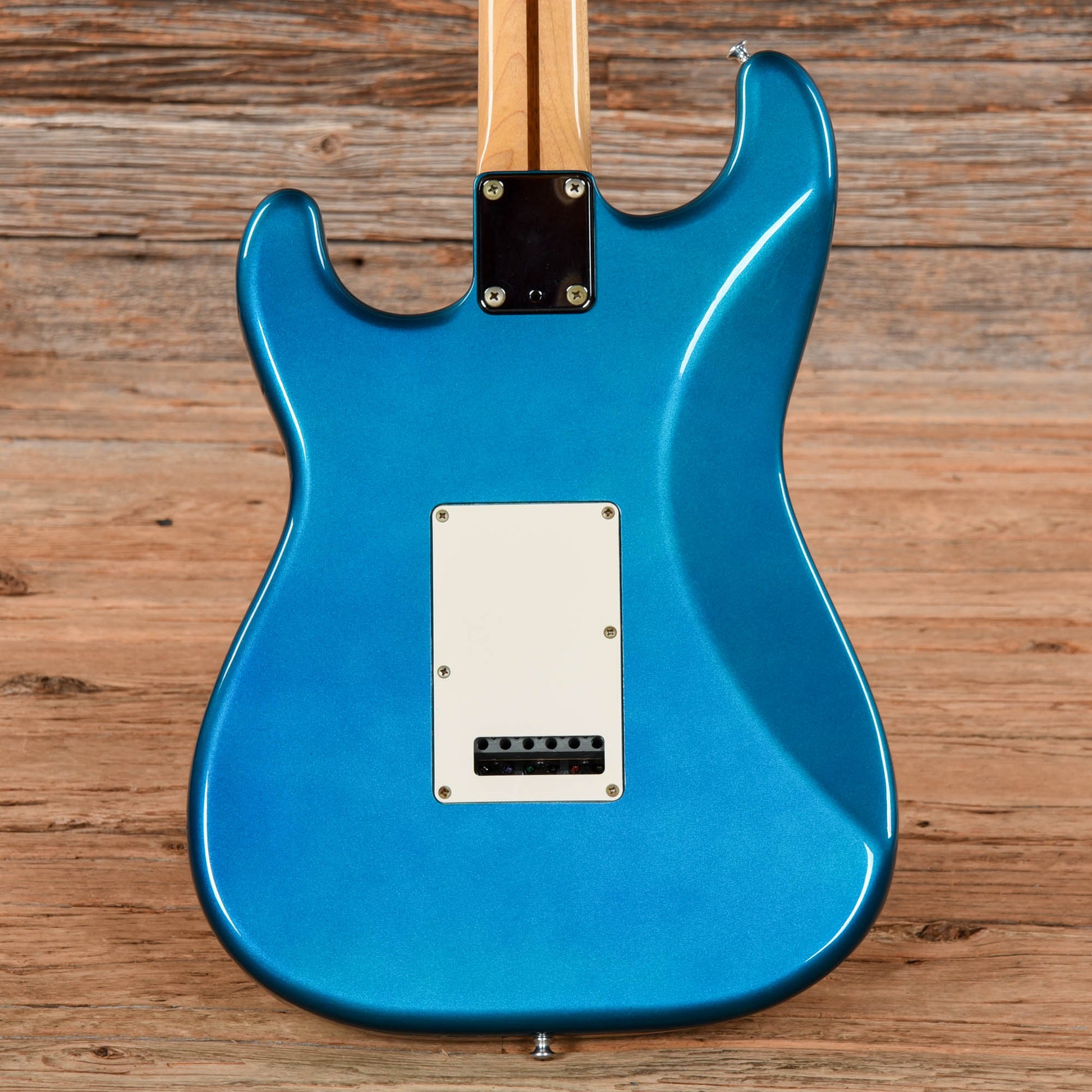 Fender Stratocaster Blue Metallic Electric Guitars / Solid Body