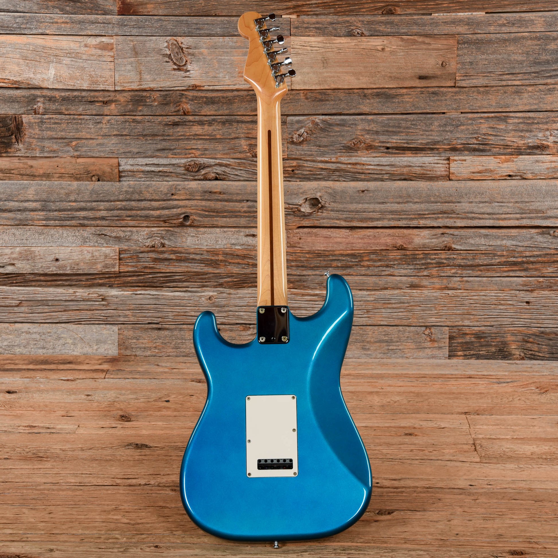 Fender Stratocaster Blue Metallic Electric Guitars / Solid Body