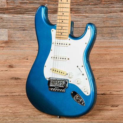Fender Stratocaster Blue Metallic Electric Guitars / Solid Body