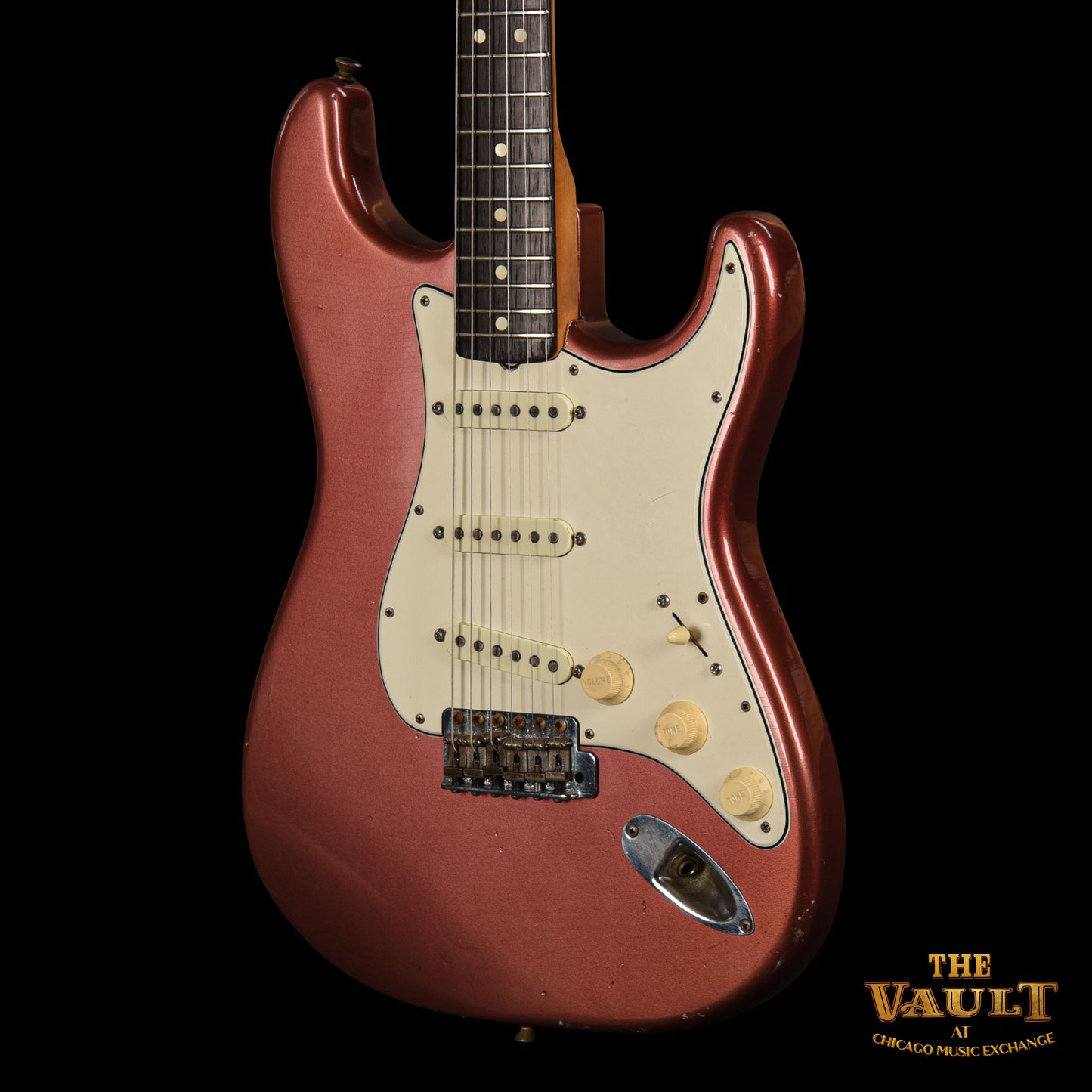 Fender Stratocaster Burgundy Mist Joe Riggio Refin 1965 Electric Guitars / Solid Body