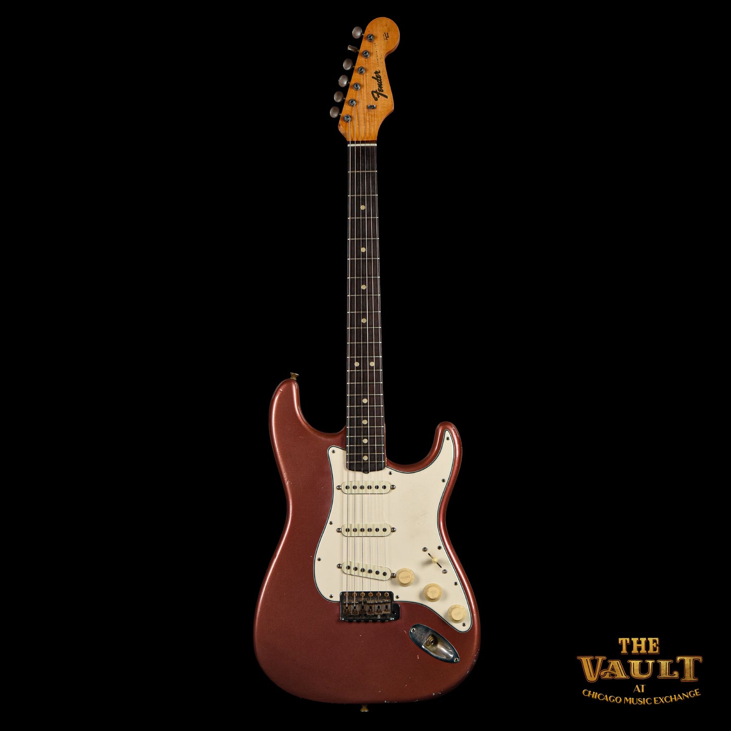 Fender Stratocaster Burgundy Mist Joe Riggio Refin 1965 Electric Guitars / Solid Body