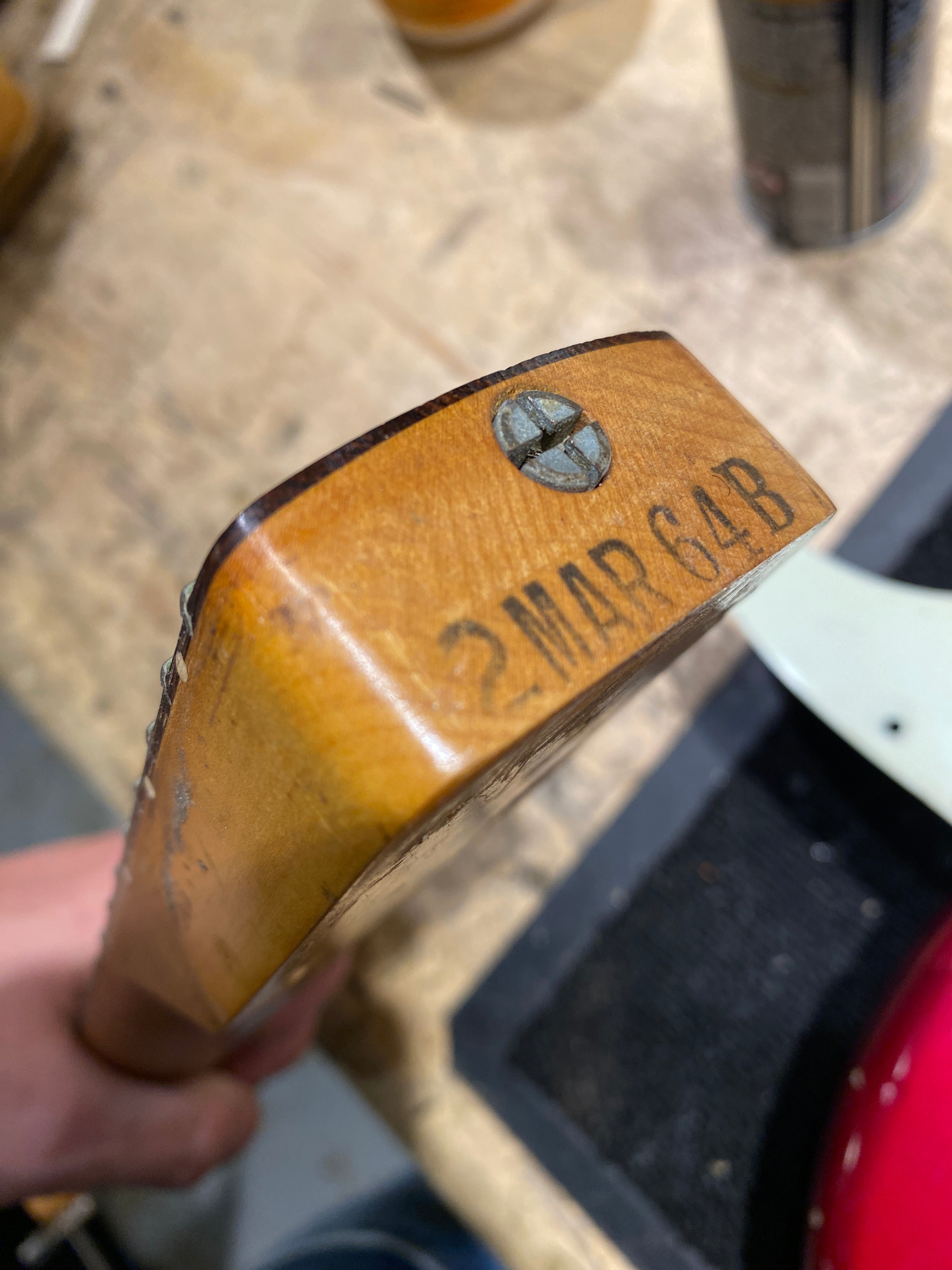 Fender Stratocaster Candy Apple Red 1964 Electric Guitars / Solid Body