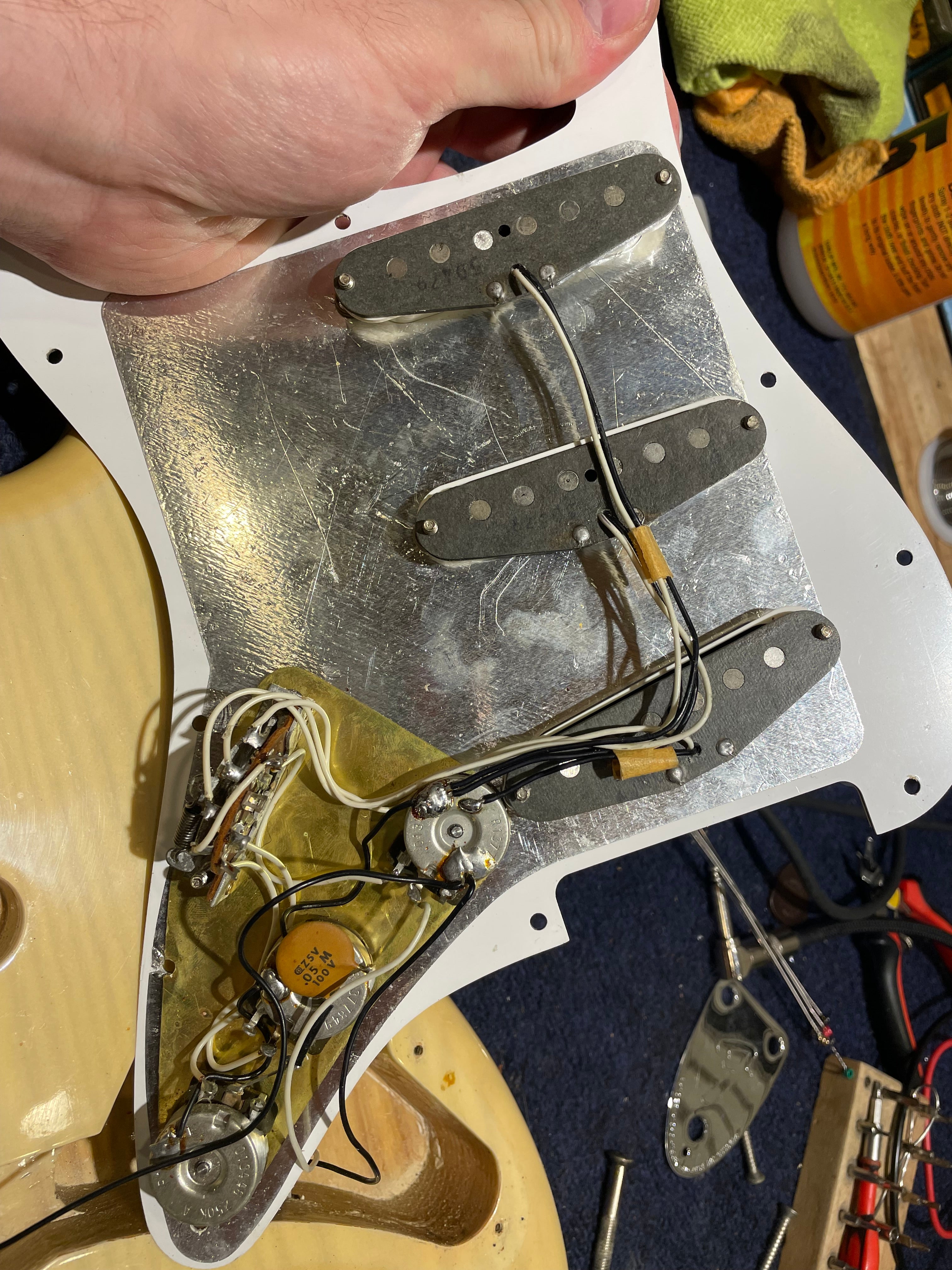 Fender Stratocaster Hardtail Blonde 1979 Electric Guitars / Solid Body