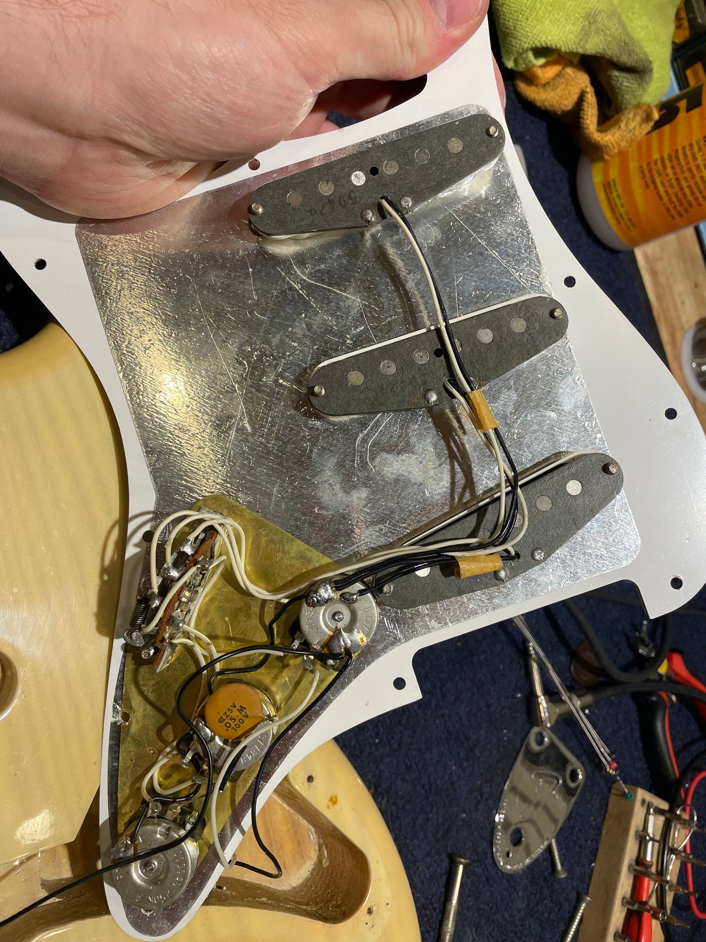 Fender Stratocaster Hardtail Blonde 1979 Electric Guitars / Solid Body