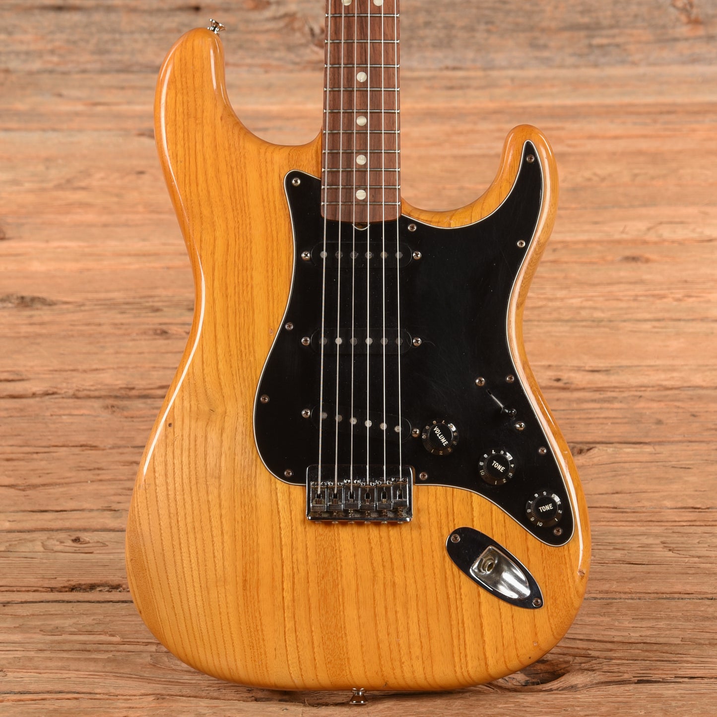 Fender Stratocaster Hardtail Natural 1982 Electric Guitars / Solid Body