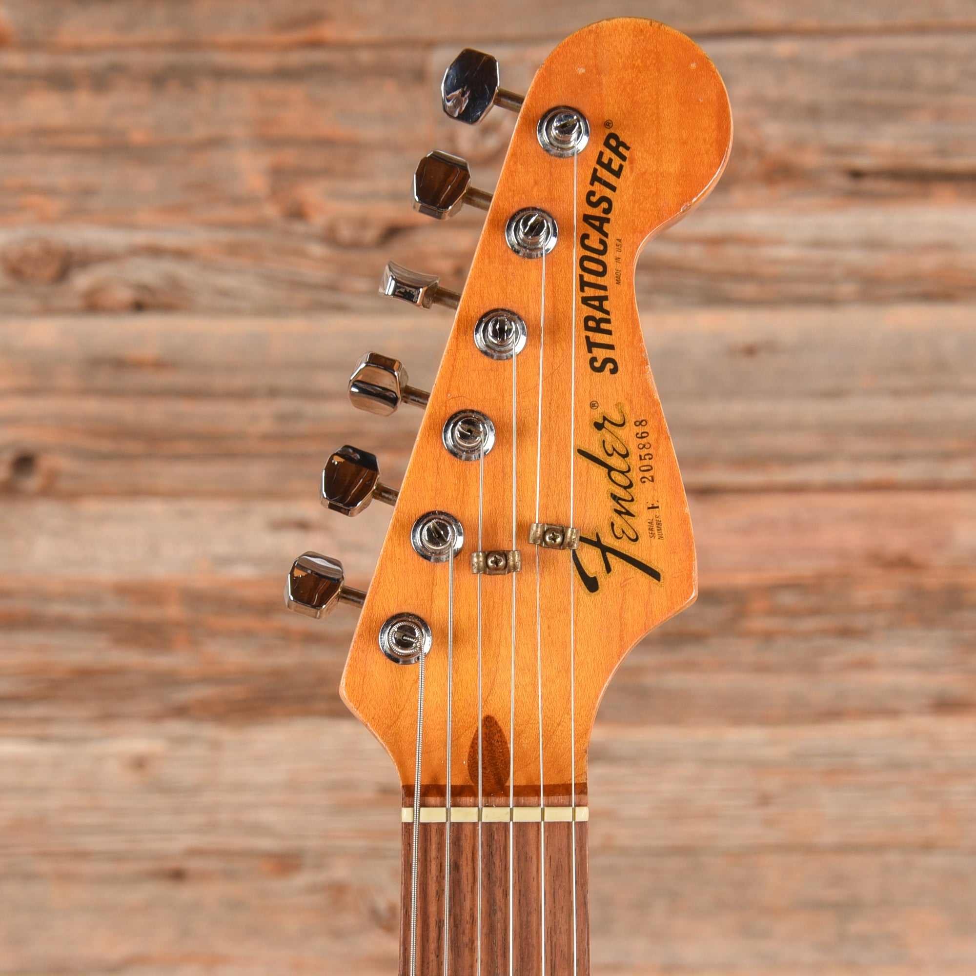 Fender Stratocaster Hardtail Natural 1982 Electric Guitars / Solid Body