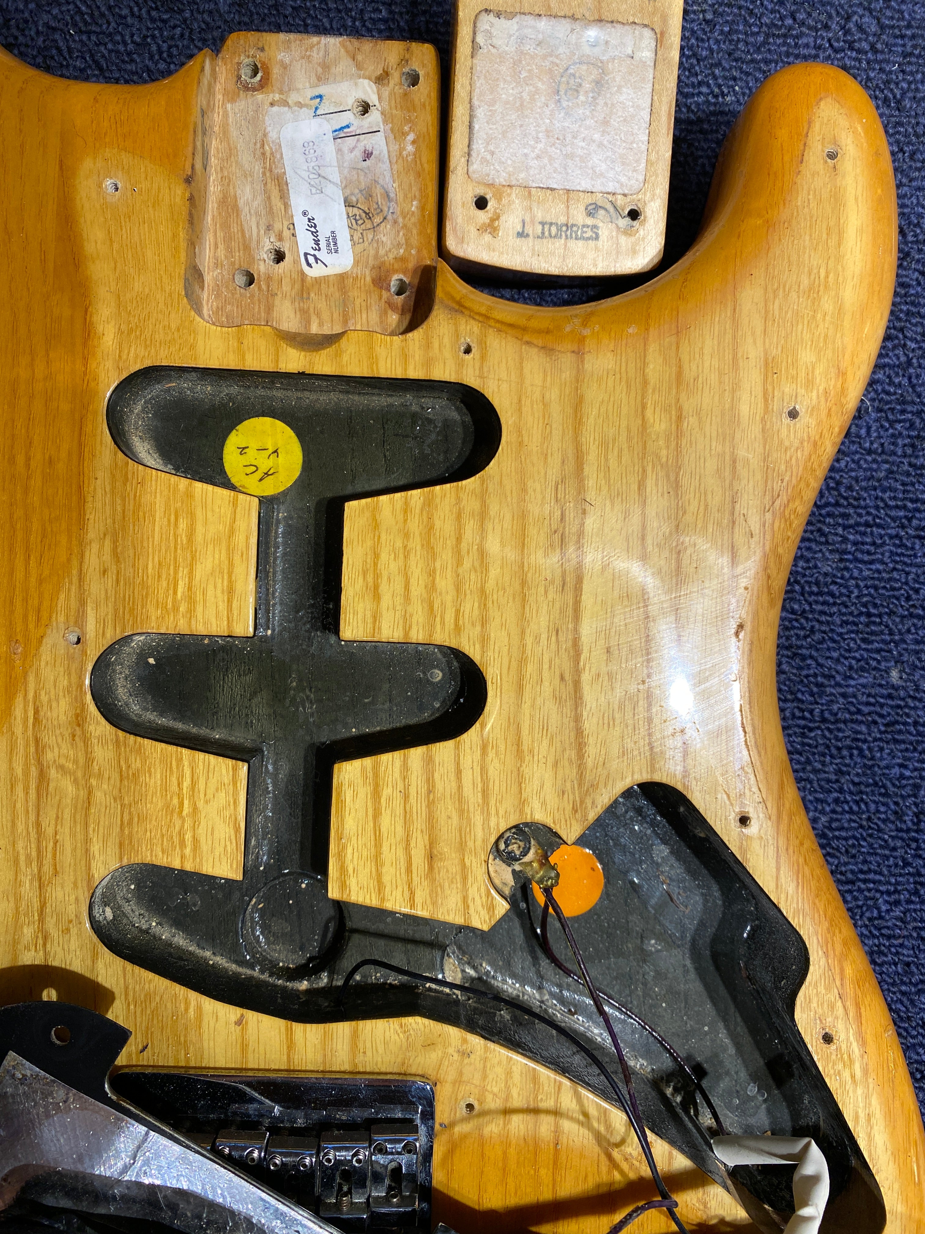 Fender Stratocaster Hardtail Natural 1982 Electric Guitars / Solid Body