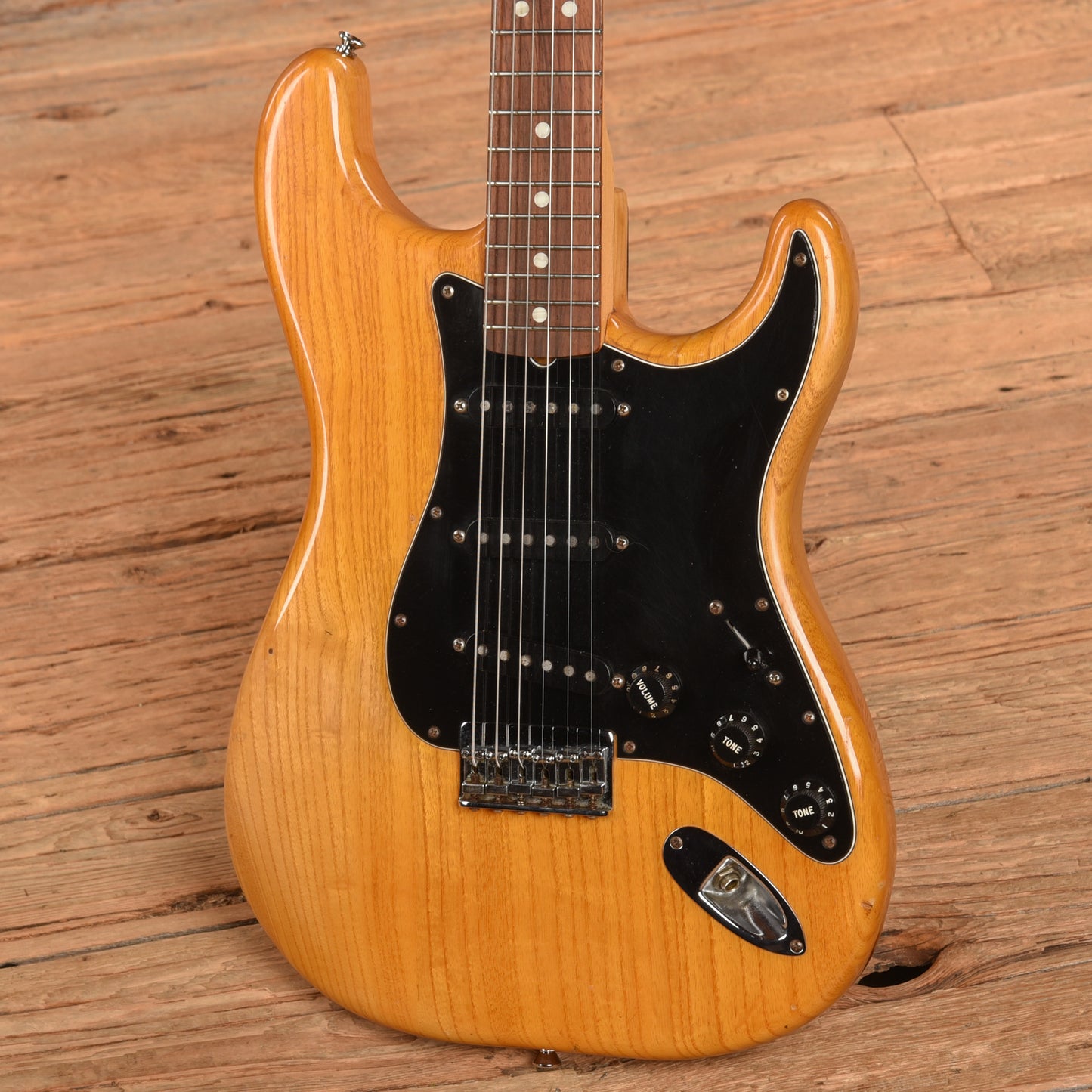 Fender Stratocaster Hardtail Natural 1982 Electric Guitars / Solid Body