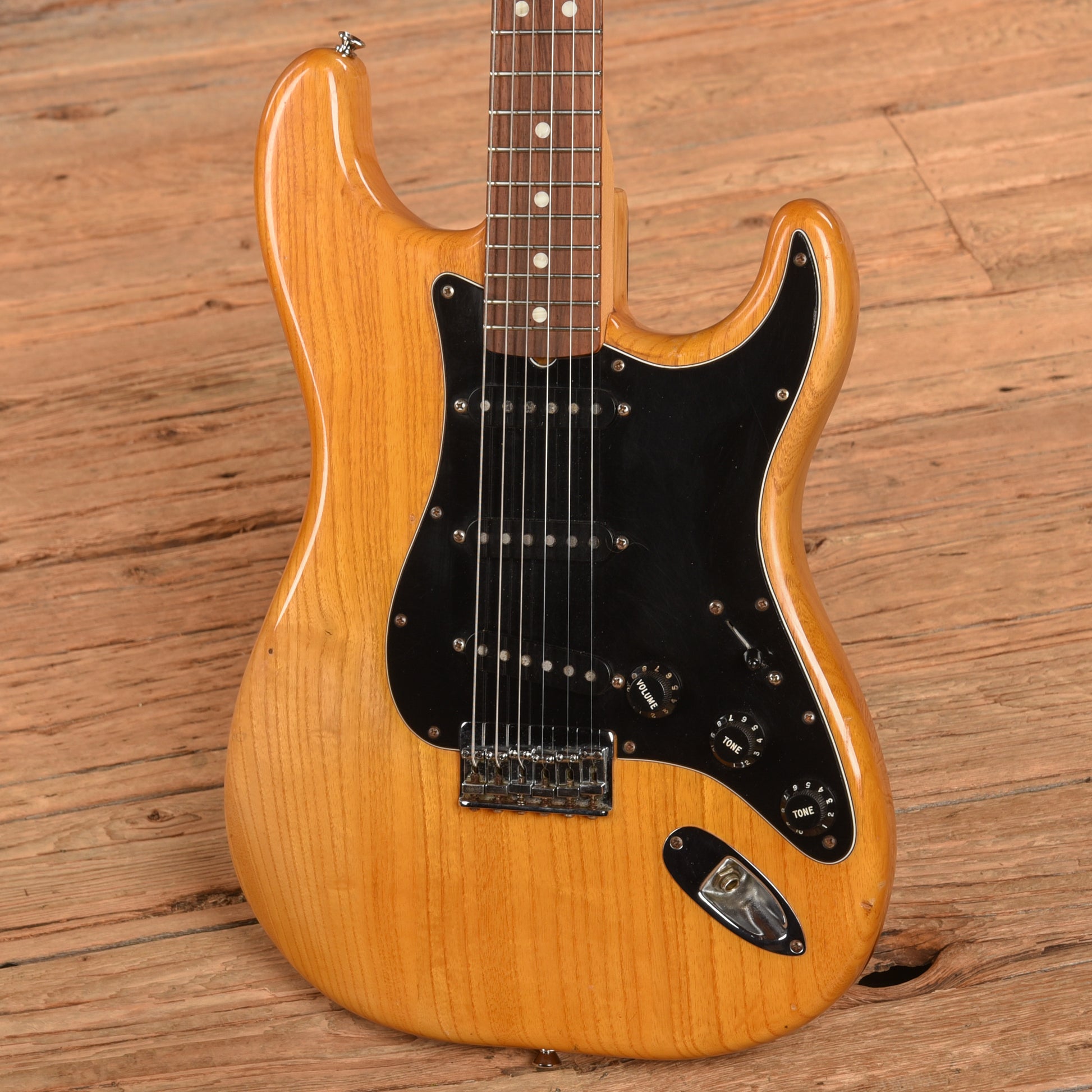 Fender Stratocaster Hardtail Natural 1982 Electric Guitars / Solid Body