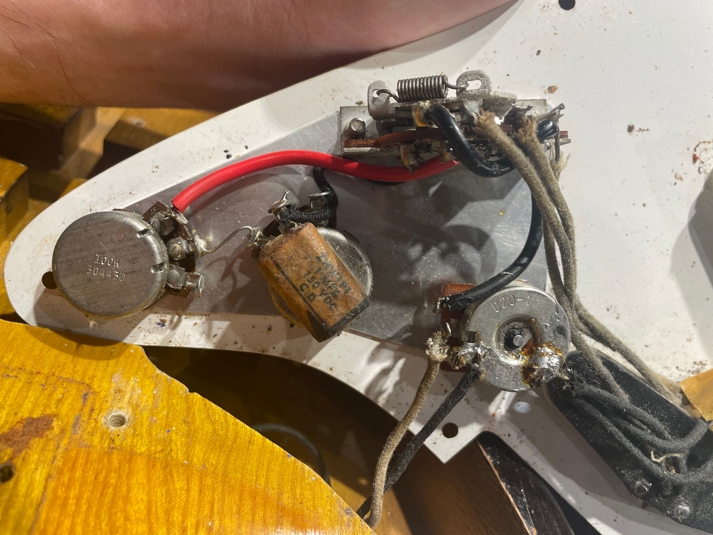 Fender Stratocaster Hardtail Sunburst 1954 Electric Guitars / Solid Body