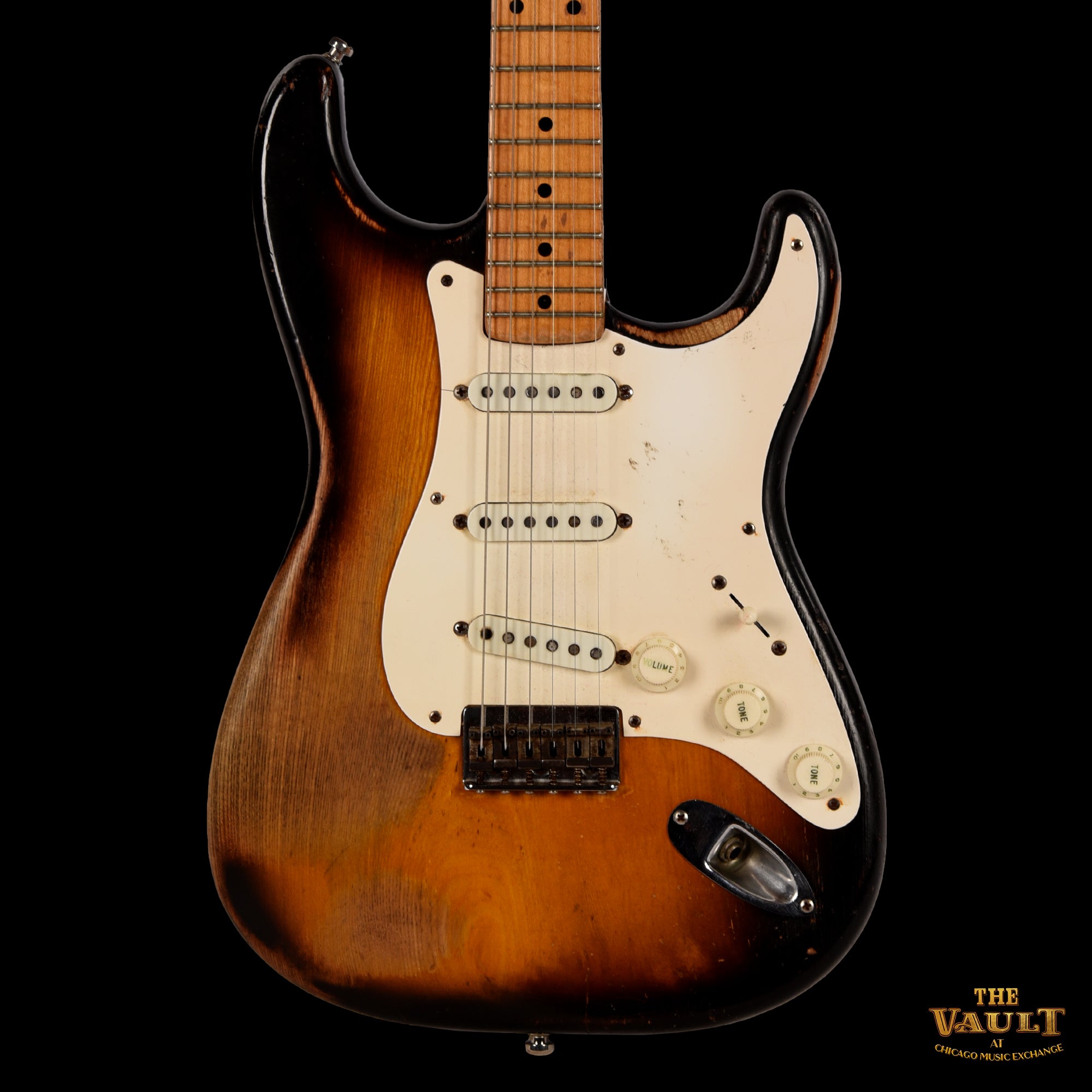 Fender Stratocaster Hardtail Sunburst 1954 Electric Guitars / Solid Body