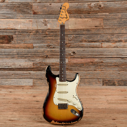 Fender Stratocaster Hardtail Sunburt 1972 Electric Guitars / Solid Body