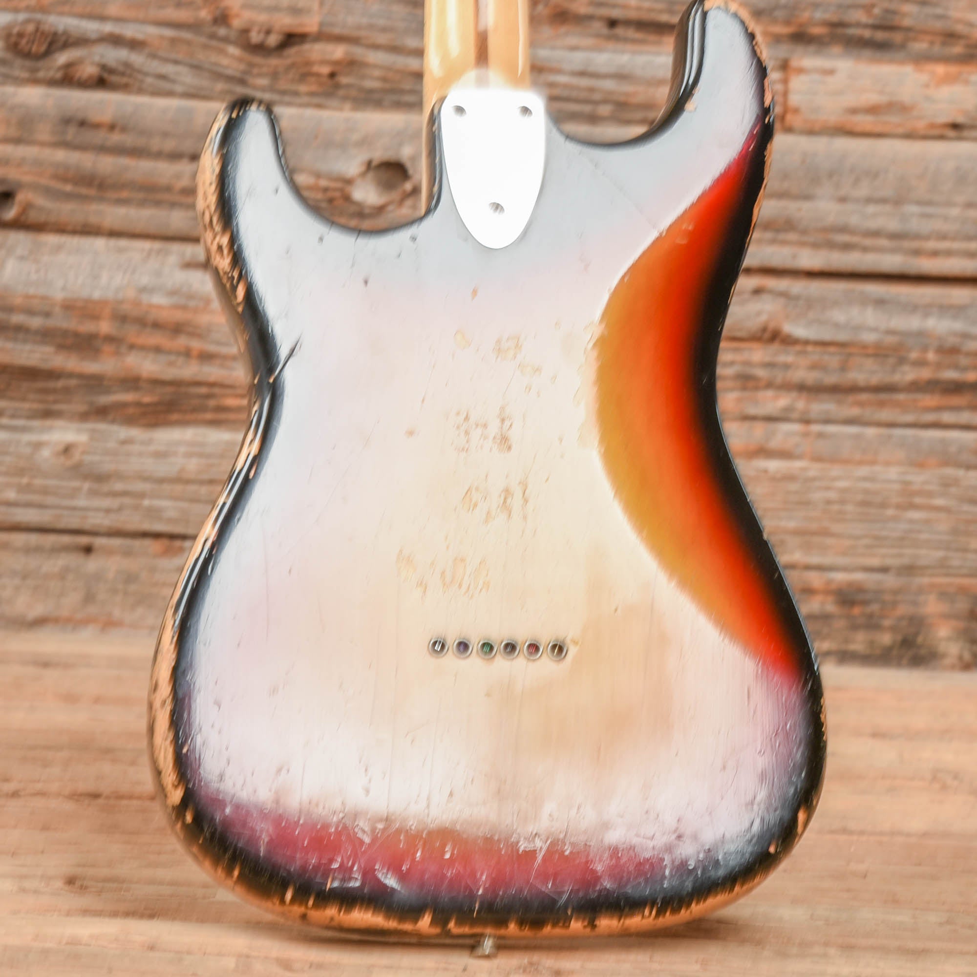 Fender Stratocaster Hardtail Sunburt 1972 Electric Guitars / Solid Body