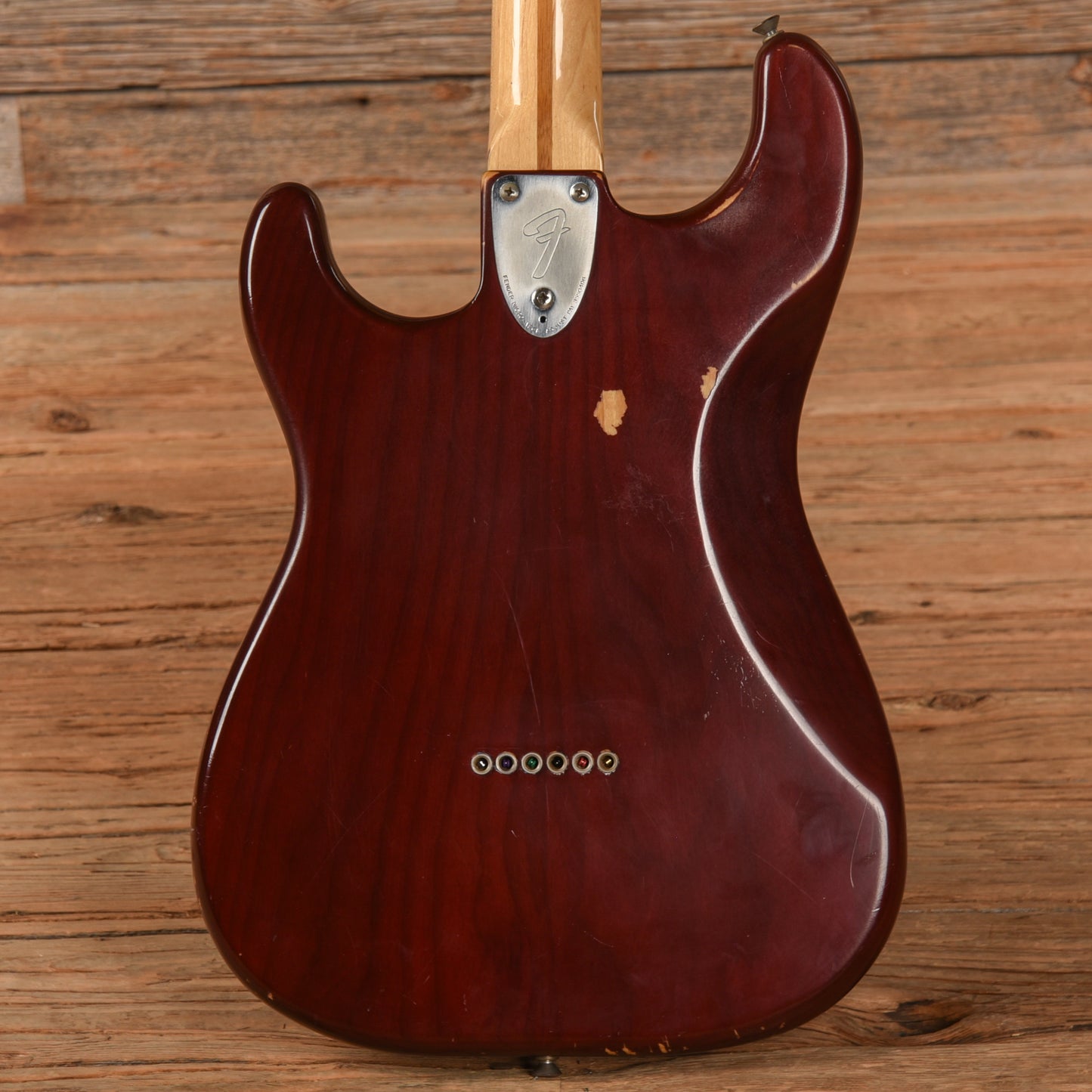 Fender Stratocaster Hardtail Wine 1978 Electric Guitars / Solid Body