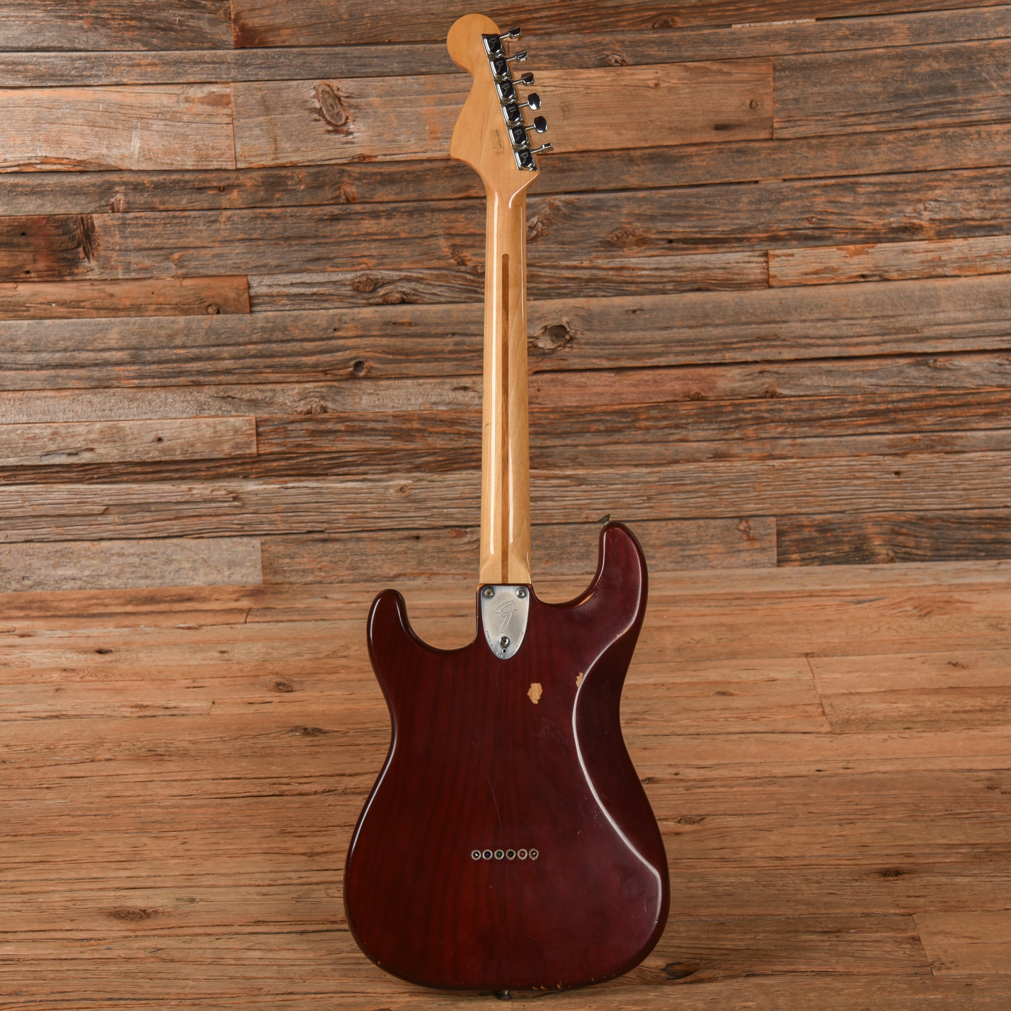 Fender Stratocaster Hardtail Wine 1978 Electric Guitars / Solid Body