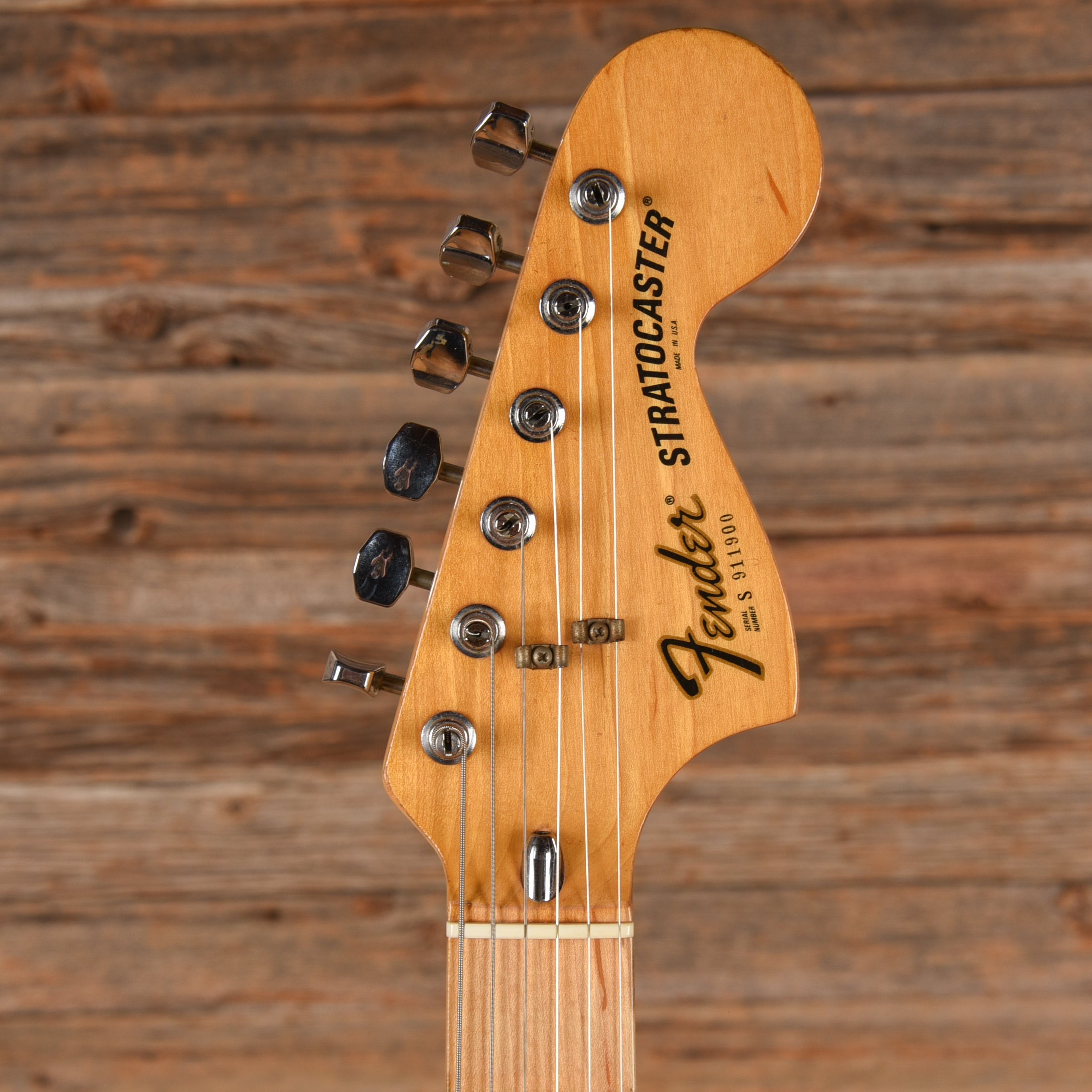 Fender Stratocaster Hardtail Wine 1978 Electric Guitars / Solid Body