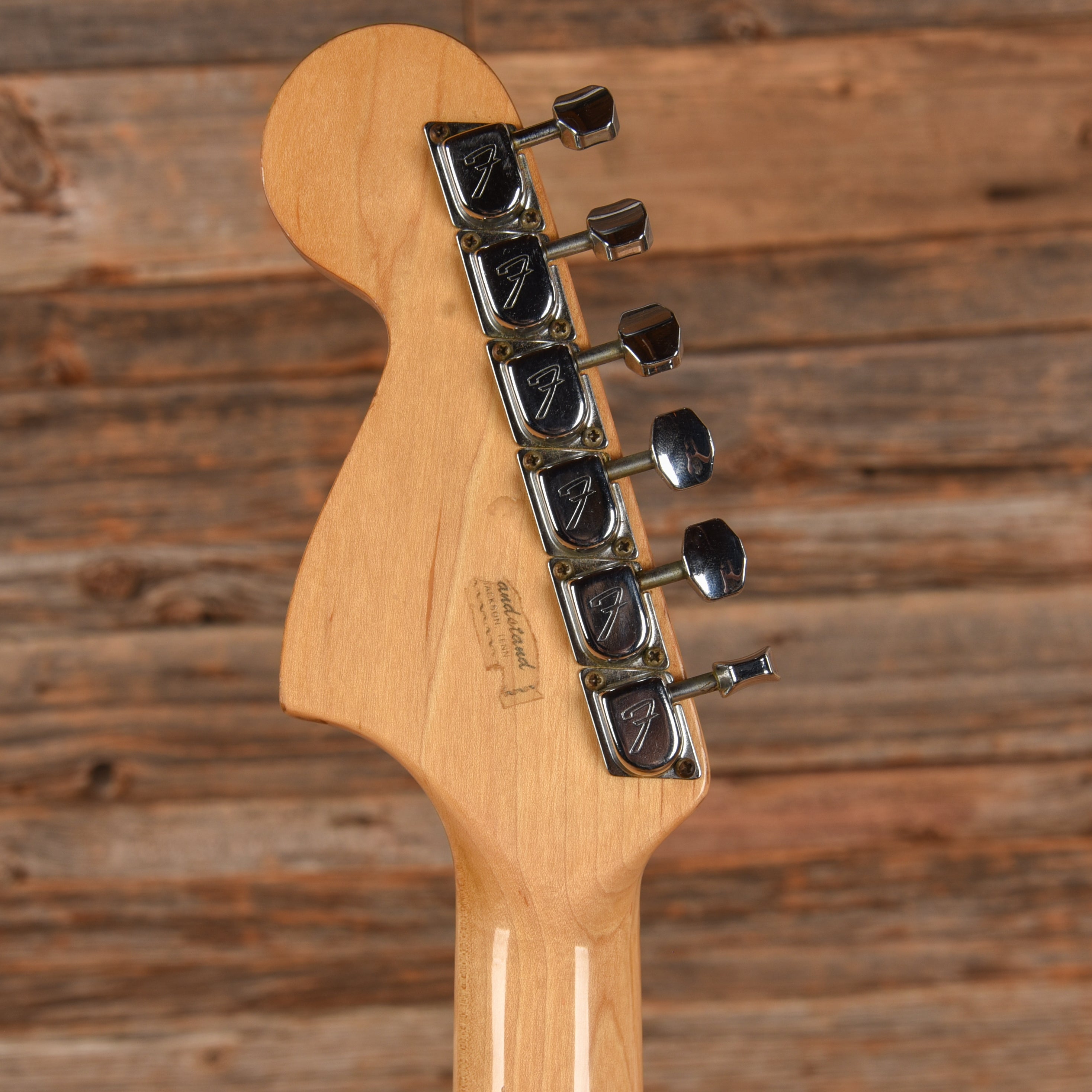 Fender Stratocaster Hardtail Wine 1978 Electric Guitars / Solid Body