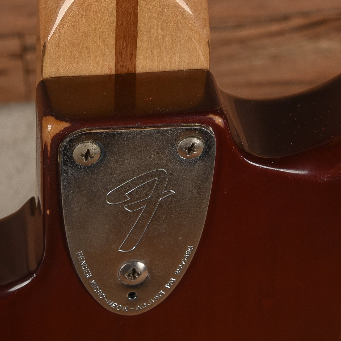 Fender Stratocaster Hardtail Wine 1978 Electric Guitars / Solid Body