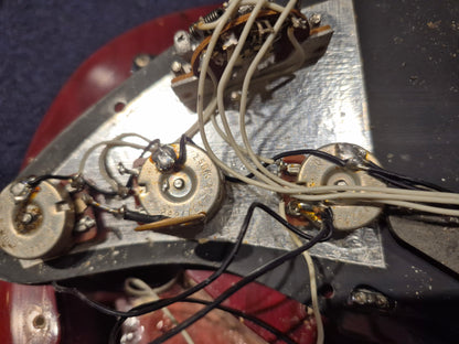 Fender Stratocaster Hardtail Wine 1978 Electric Guitars / Solid Body