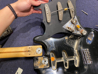 Fender Stratocaster HT Black 1979 Electric Guitars / Solid Body