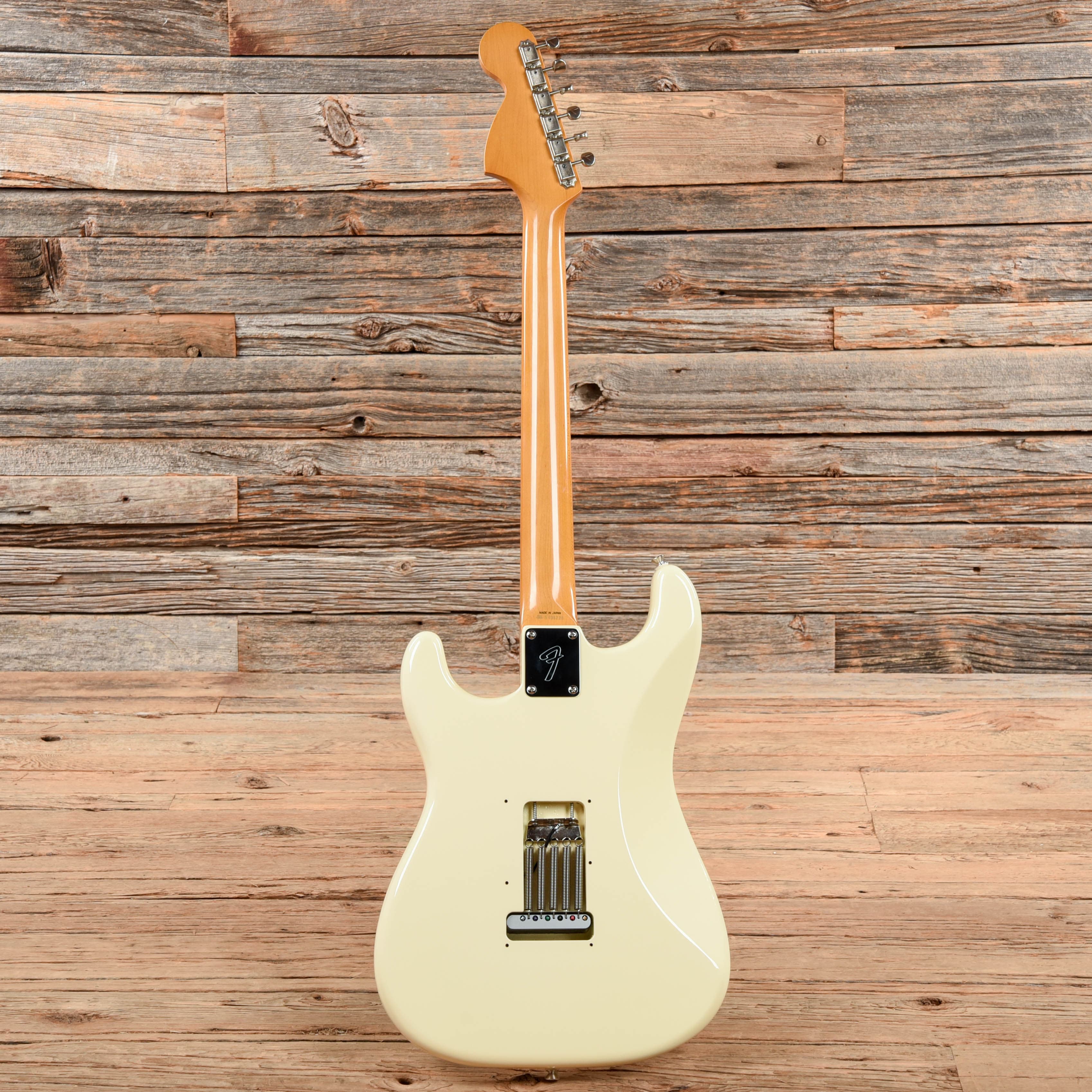 Fender Stratocaster Japan Atnique White Electric Guitars / Solid Body
