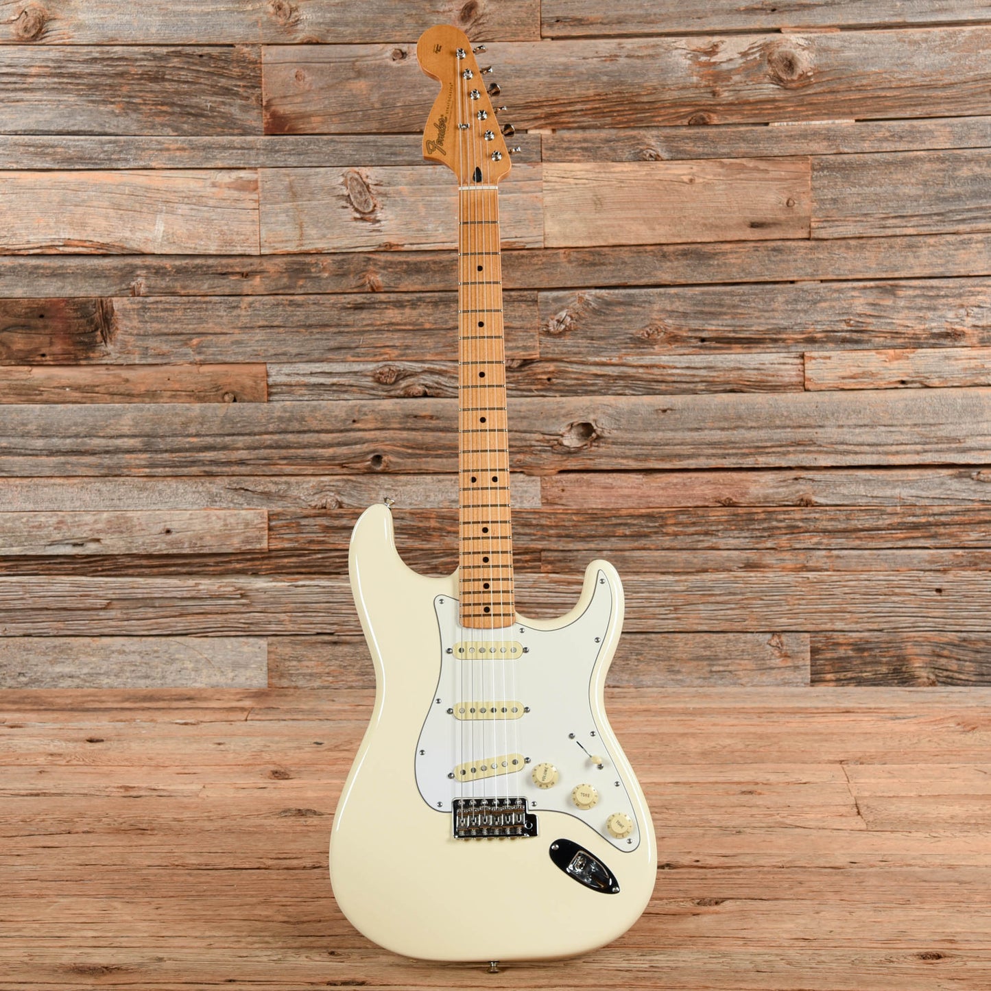 Fender Stratocaster Jimi Hendrix Reissue Olympic White - Dave Amato of REO Speedwagon Electric Guitars / Solid Body
