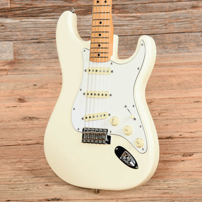 Fender Stratocaster Jimi Hendrix Reissue Olympic White - Dave Amato of REO Speedwagon Electric Guitars / Solid Body