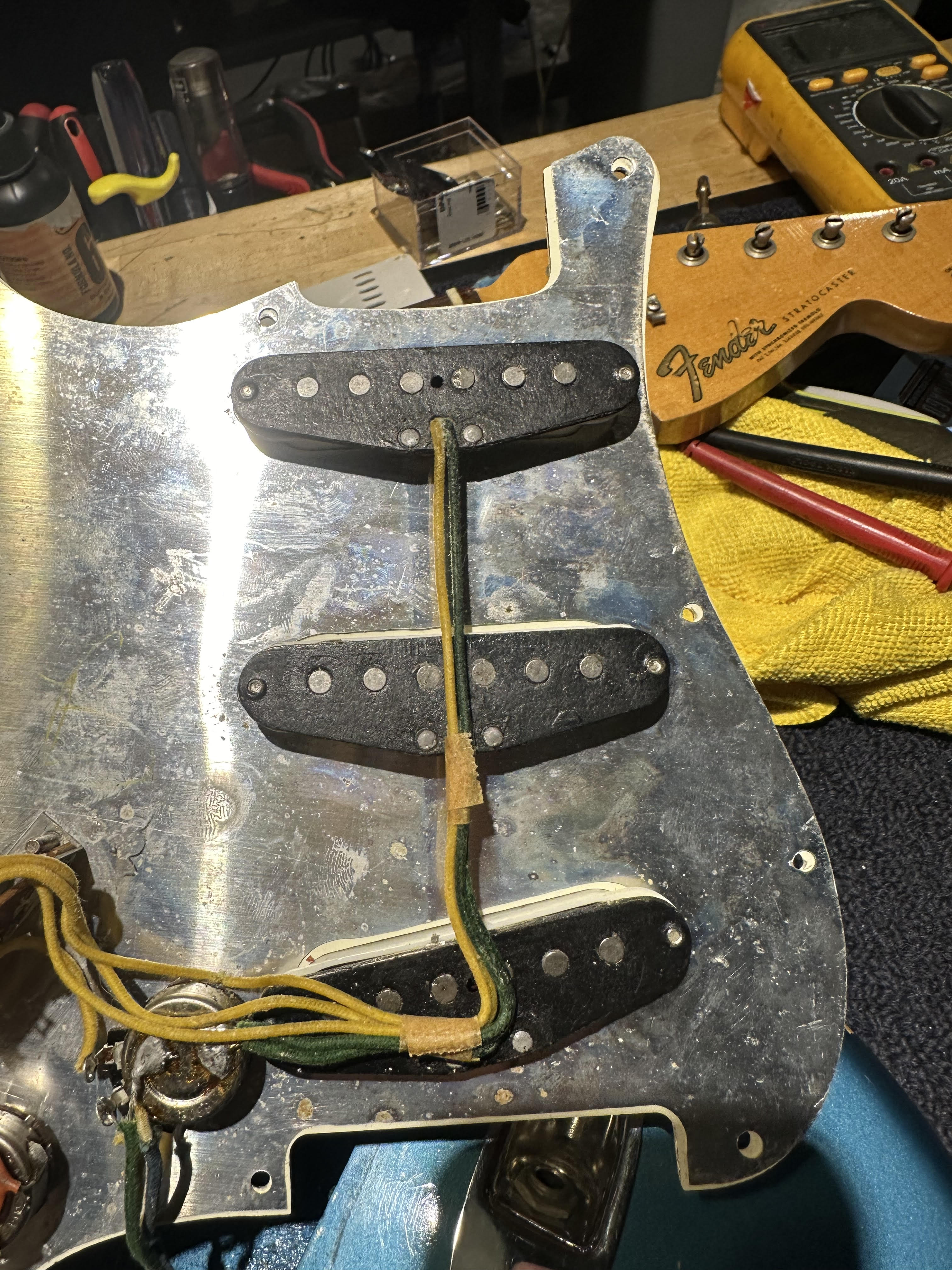 Fender Stratocaster Lake Placid Blue 1966 Electric Guitars / Solid Body