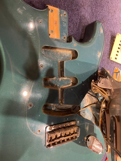 Fender Stratocaster Lake Placid Blue Refin 1961 Electric Guitars / Solid Body
