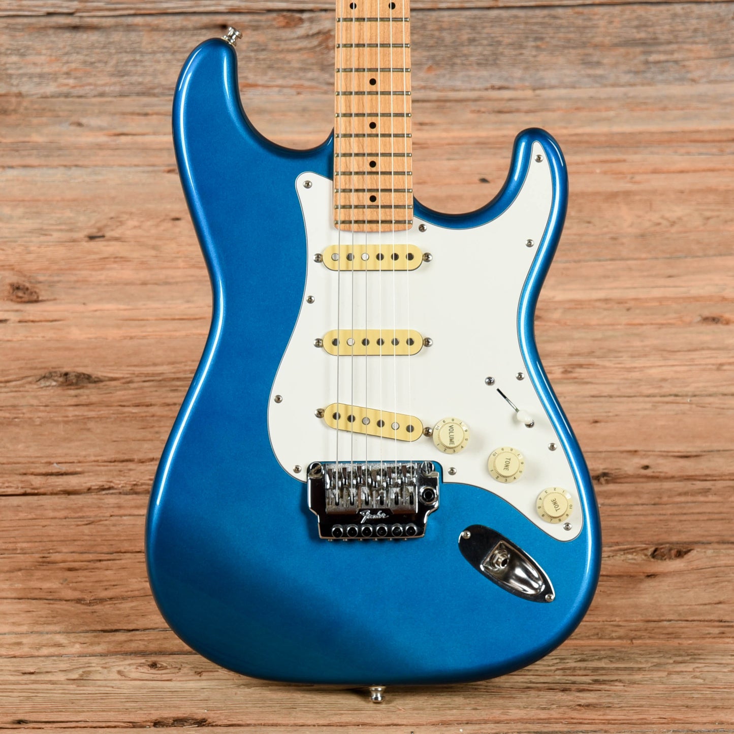 Fender Stratocaster MIJ Metallic Blue Electric Guitars / Solid Body