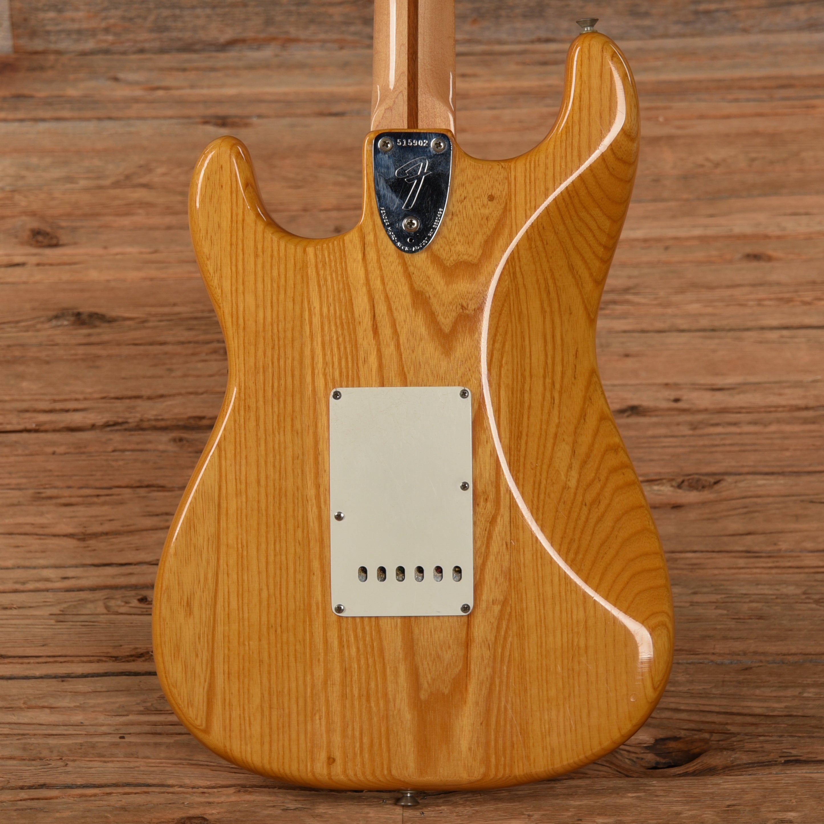 Fender Stratocaster Natural 1973 Electric Guitars / Solid Body