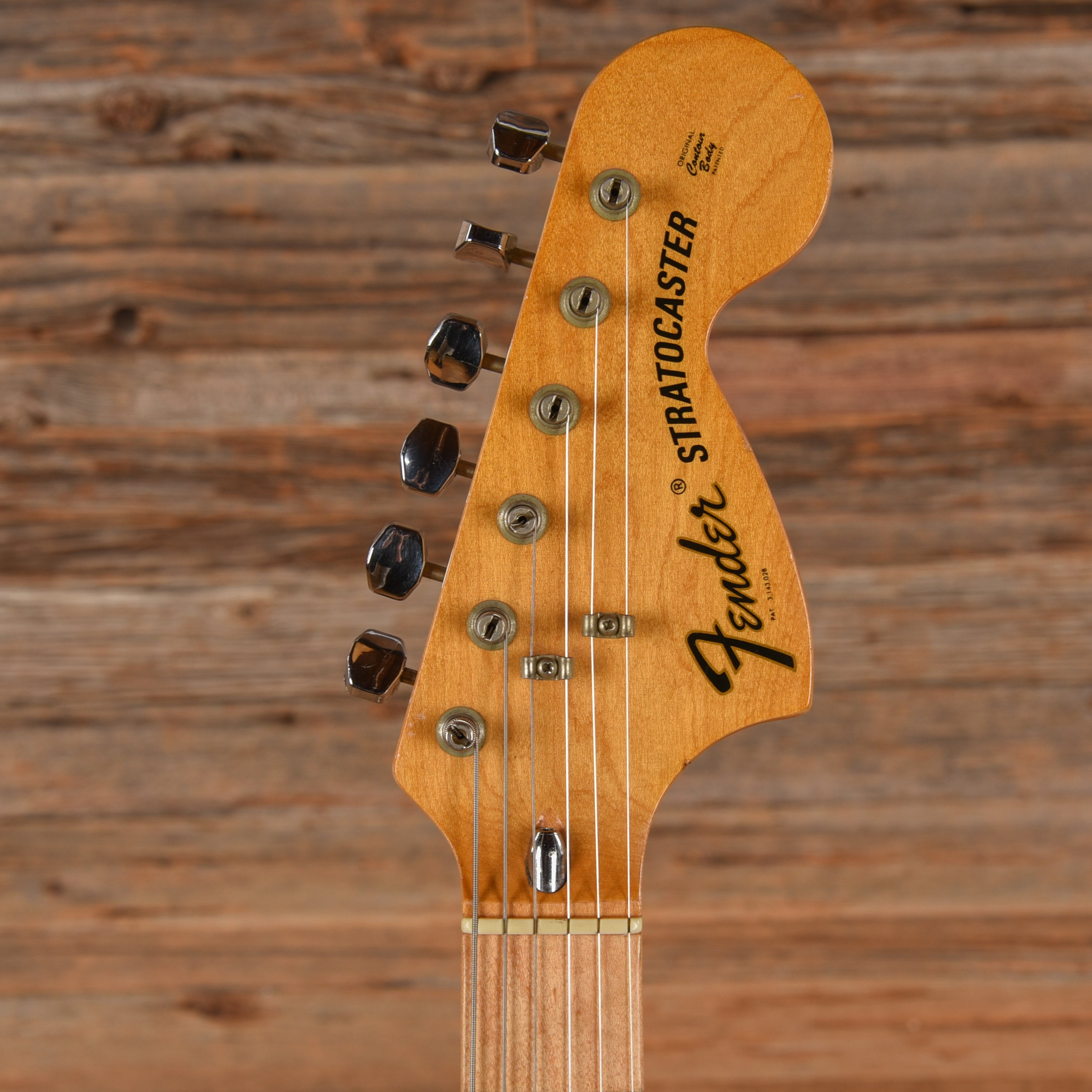 Fender Stratocaster Natural 1973 Electric Guitars / Solid Body
