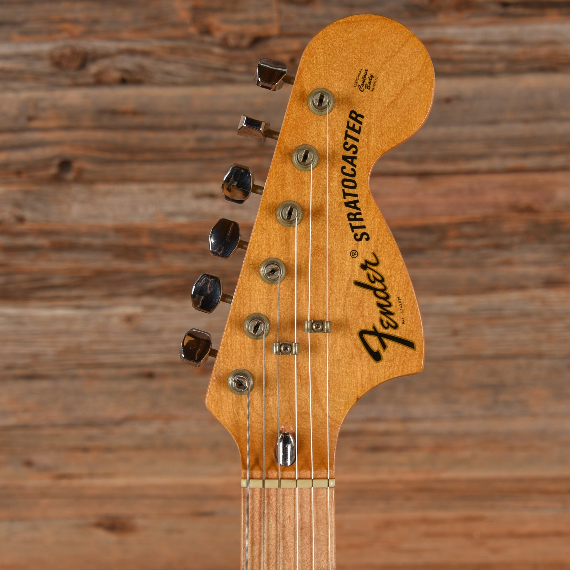 Fender Stratocaster Natural 1973 Electric Guitars / Solid Body